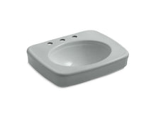 Load image into Gallery viewer, KOHLER K-2340-8-95 Bancroft pedestal bathroom sink basin with 8&quot; widespread faucet holes
