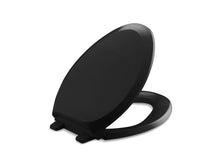 Load image into Gallery viewer, KOHLER 4713-7 French Curve Quiet-Close Elongated Toilet Seat in Black
