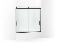 Load image into Gallery viewer, KOHLER K-706001-D3 Levity Sliding bath door, 59-3/4&quot; H x 54 - 57&quot; W, with 1/4&quot; thick Frosted glass
