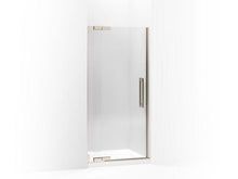 Load image into Gallery viewer, KOHLER 705712-L-ABV Purist Pivot Shower Door, 72-1/4&quot; H X 30-1/4 - 32-3/4&quot; W, With 1/2&quot; Thick Crystal Clear Glass in Anodized Brushed Bronze
