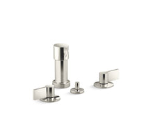 Load image into Gallery viewer, KOHLER K-77983-4 Components Widespread bidet faucet with Lever handles
