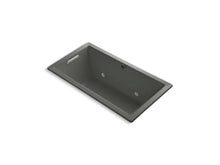 Load image into Gallery viewer, KOHLER K-1168-GCW-58 Underscore Rectangle 60&quot; x 32&quot; drop-in BubbleMassage(TM) Air Bath with Bask heated surface, chromatherapy and reversible drain
