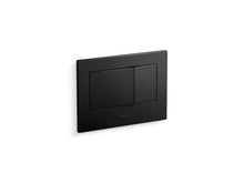 Load image into Gallery viewer, KOHLER 8857-BL Bevel Flush Actuator Plate For 2&quot;X4&quot; In-Wall Tank And Carrier System in Matte Black
