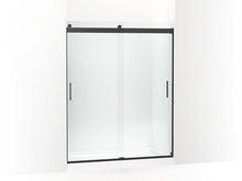 Load image into Gallery viewer, KOHLER K-706012-L Levity Sliding shower door, 74&quot; H x 56-5/8 - 59-5/8&quot; W, with 3/8&quot; thick Crystal Clear glass
