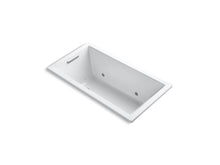 Load image into Gallery viewer, KOHLER K-1168-GVBCW-0 Underscore Rectangle 60&quot; x 32&quot; drop-in VibrAcoustic + BubbleMassage(TM) Air Bath with Bask(TM) heated surface and chromatherapy
