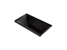 Load image into Gallery viewer, KOHLER K-1167-RH2-7 Underscore Rectangle 60&quot; x 30&quot; alcove whirlpool with integral flange and right-hand drain
