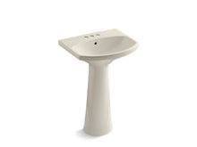 Load image into Gallery viewer, KOHLER 2362-4 Cimarron Pedestal bathroom sink with 4&quot; centerset faucet holes
