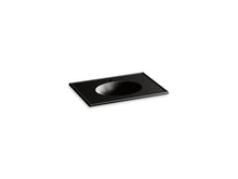 Load image into Gallery viewer, KOHLER K-2796-1 Ceramic/Impressions 31&quot; oval vanity-top bathroom sink with single faucet hole
