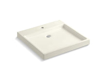 Load image into Gallery viewer, KOHLER K-2314-1-96 Purist Wading Pool Fireclay vessel bathroom sink with single faucet hole
