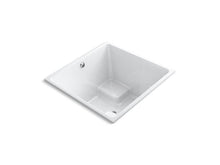 Load image into Gallery viewer, KOHLER 1969-VBW-0 Underscore Cube 48&quot; X 48&quot; Cube Drop-In Vibracoustic(R) Bath With Bask(R) Heated Surface in White
