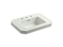 Load image into Gallery viewer, KOHLER K-2323-8-NY Kathryn Bathroom sink basin with 8&quot; widespread faucet holes
