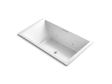 Load image into Gallery viewer, KOHLER K-1174-XHGH Underscore 72&quot; x 42&quot; Heated BubbleMassage air bath with whirlpool, center drain
