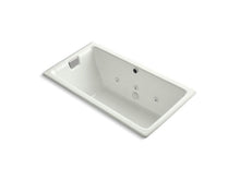 Load image into Gallery viewer, KOHLER K-856-JHN Tea-for-Two 66&quot; x 36&quot; drop-in/undermount whirlpool bath with end drain
