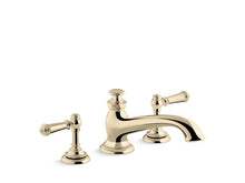 Load image into Gallery viewer, KOHLER K-72777 Artifacts Deck-mount bath spout with flare design
