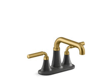 Load image into Gallery viewer, KOHLER 27414-4K Tone Centerset bathroom sink faucet, 1.0 gpm
