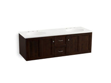 Load image into Gallery viewer, KOHLER K-99524-1WB Damask 60&quot; wall-hung bathroom vanity cabinet with 2 doors and 2 drawers
