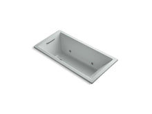 Load image into Gallery viewer, KOHLER K-1167-GVBCW-95 Underscore Rectangle 60&quot; x 30&quot; drop-in VibrAcoustic + BubbleMassage Air Bath with Bask(TM) heated surface and chromatherapy
