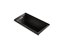 Load image into Gallery viewer, KOHLER K-1167-XH2GL-7 Underscore Rectangle 60&quot; x 30&quot; alcove whirlpool + BubbleMassage(TM) Air Bath with integral flange and left-hand drain
