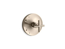 Load image into Gallery viewer, KOHLER K-TS14423-3 Purist Rite-Temp(R) valve trim with cross handle
