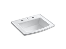 Load image into Gallery viewer, KOHLER K-2356-8 Archer Drop-in bathroom sink with 8&quot; widespread faucet holes
