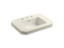 Load image into Gallery viewer, KOHLER K-2323-8-96 Kathryn Bathroom sink basin with 8&quot; widespread faucet holes
