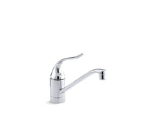Load image into Gallery viewer, KOHLER 15175-F-CP Coralais Single-Hole Kitchen Sink Faucet With 8-1/2&quot; Spout And Lever Handle in Polished Chrome
