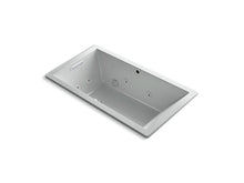 Load image into Gallery viewer, KOHLER K-1173-XHGH Underscore 66&quot; x 36&quot; Heated BubbleMassage air bath with whirlpool, end drain
