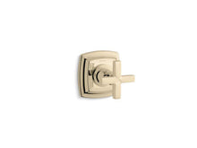 Load image into Gallery viewer, KOHLER T16242-3-AF Margaux Valve Trim With Cross Handle For Transfer Valve, Requires Valve in Vibrant French Gold
