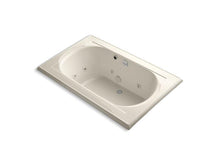 Load image into Gallery viewer, KOHLER K-1170-HE-47 Memoirs 66&quot; x 42&quot; drop-in whirlpool with reversible drain, heater and custom pump location without jet trim
