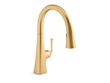 Load image into Gallery viewer, KOHLER K-22062 Graze Pull-down kitchen sink faucet with three-function sprayhead
