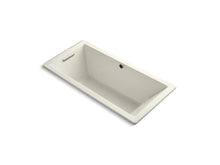 Load image into Gallery viewer, KOHLER K-1822-GHW Underscore 66&quot; x 32&quot; Heated BubbleMassage air bath with Bask, end drain
