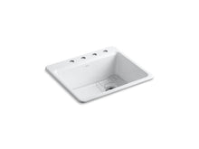 Load image into Gallery viewer, KOHLER K-5872-4A1 Riverby 25&quot; top-mount single-bowl kitchen sink
