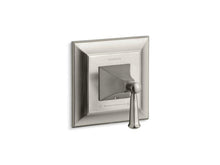 Load image into Gallery viewer, KOHLER T10421-4S-BN Memoirs Stately Valve Trim With Lever Handle For Thermostatic Valve, Requires Valve in Vibrant Brushed Nickel
