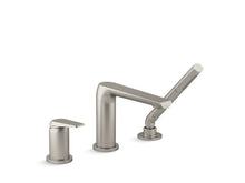 Load image into Gallery viewer, KOHLER K-97360-4 Avid Deck-mount bath faucet with handshower
