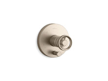 Load image into Gallery viewer, KOHLER K-T78016-9 Components Rite-Temp shower valve trim with diverter and Industrial handle, valve not included
