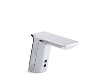 Load image into Gallery viewer, KOHLER K-13466 Geometric Touchless faucet with Insight technology and temperature mixer, DC-powered
