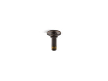Load image into Gallery viewer, KOHLER K-7396 3&quot; ceiling-mount single-function rainhead arm and flange
