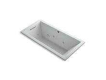 Load image into Gallery viewer, KOHLER K-1822-JH Underscore 66&quot; x 32&quot; heated whirlpool bath with end drain
