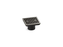 Load image into Gallery viewer, KOHLER 22665-BN Clearflo Square Brass Tile-In Shower Drain (Drain Body Not Included) in Vibrant Brushed Nickel
