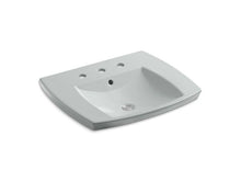 Load image into Gallery viewer, KOHLER K-2381-8-95 Kelston Drop-in bathroom sink with 8&quot; widespread faucet holes
