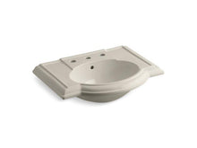 Load image into Gallery viewer, KOHLER K-2295-8-G9 Devonshire Bathroom sink with 8&quot; widespread faucet holes

