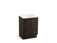 Load image into Gallery viewer, KOHLER K-99501-TK-1WC Jacquard 24&quot; bathroom vanity cabinet with toe kick, 2 doors and 1 drawer
