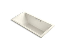 Load image into Gallery viewer, KOHLER K-1835-GHW Underscore 72&quot; x 36&quot; Heated BubbleMassage air bath with Bask, center drain
