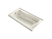 Load image into Gallery viewer, KOHLER K-1257-LW Mariposa 72&quot; x 36&quot; alcove whirlpool bath with Bask heated surface, integral flange, and left-hand drain
