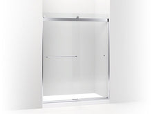 Load image into Gallery viewer, KOHLER K-706167-L Levity Sliding shower door, 74&quot; H x 56-5/8 - 59-5/8&quot; W, with 5/16&quot; thick Crystal Clear glass
