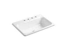 Load image into Gallery viewer, KOHLER K-5832-4 Bakersfield 31&quot; x 22&quot; x 8-5/8&quot; top-mount single-bowl kitchen sink with 4 faucet holes
