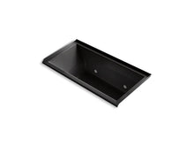 Load image into Gallery viewer, KOHLER K-1167-GVCRW-7 Underscore Rectangle 60&quot; x 30&quot; alcove VibrAcoustic + BubbleMassage(TM) Air Bath with Bask(TM) heated surface, chromatherapy and right hand drain
