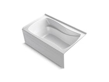Load image into Gallery viewer, KOHLER K-1239-GHRAW Mariposa 60&quot; x 36&quot; integral apron Heated BubbleMassage air bath with Bask heated surface and right-hand drain
