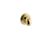Load image into Gallery viewer, KOHLER 22173-PB Bancroft Wall-Mount Supply Elbow With Check Valve in Vibrant Polished Brass
