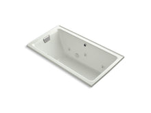 Load image into Gallery viewer, KOHLER K-856-LH-NY Tea-for-Two 66&quot; x 36&quot; alcove whirlpool with left-hand drain and heater without trim
